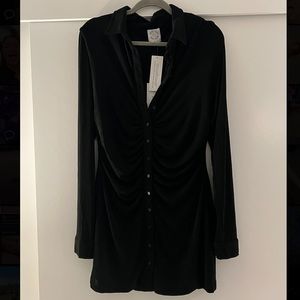 Black Andy dress with Jean new with tags NWT XL